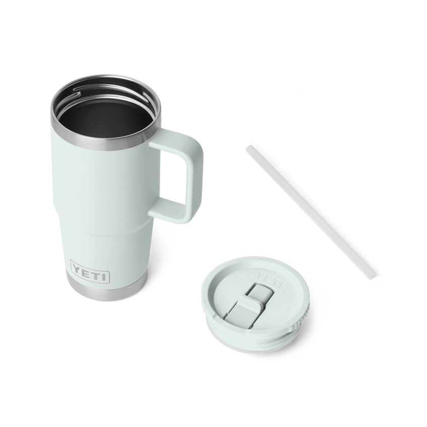 Yeti Rambler 20oz Travel Straw Mug With Colour-matched Straw Lid