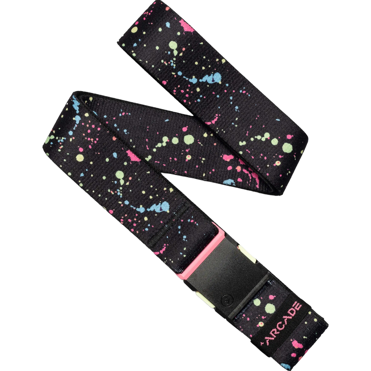Arcade Splatter Belt Black Neon full length