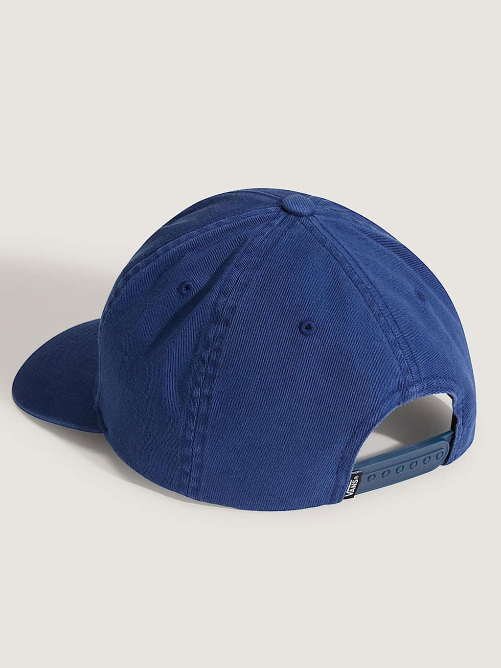 Vans Stretch Logo Snapback Hat Dress Blues detail