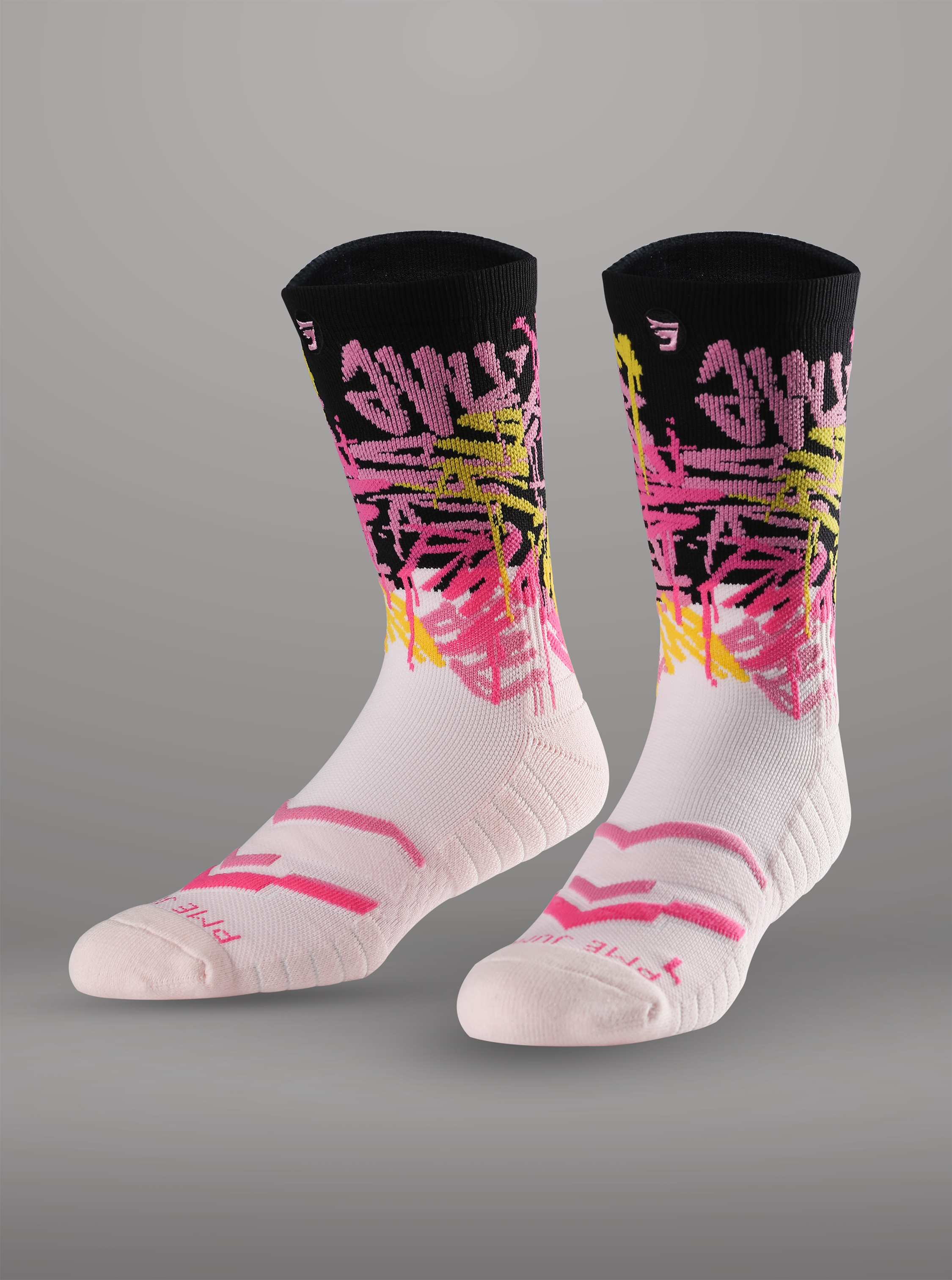 Jumplete Attakk Socks in PME pink