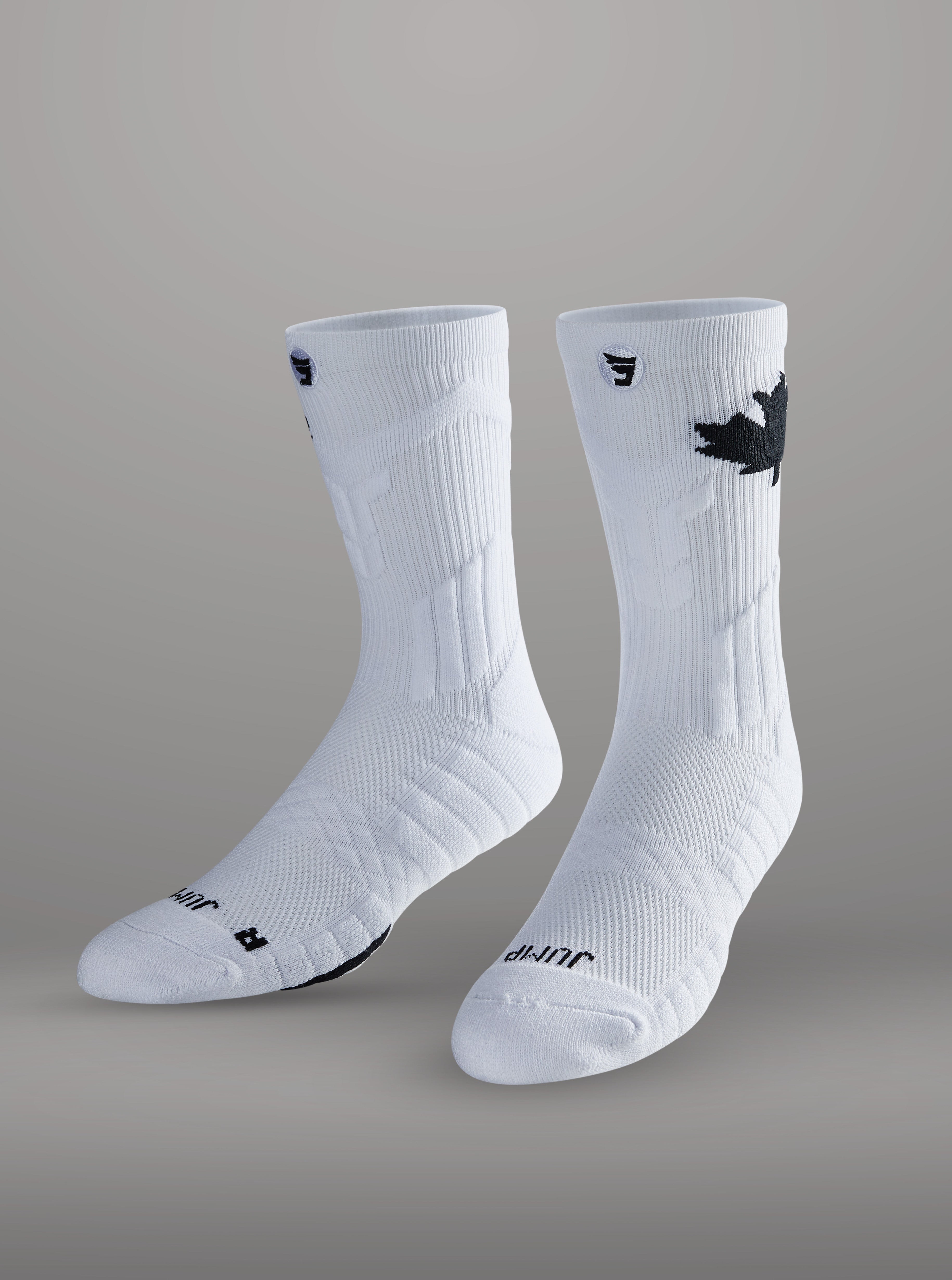 Jumplete Attakk Socks in Volleyball Canada colours