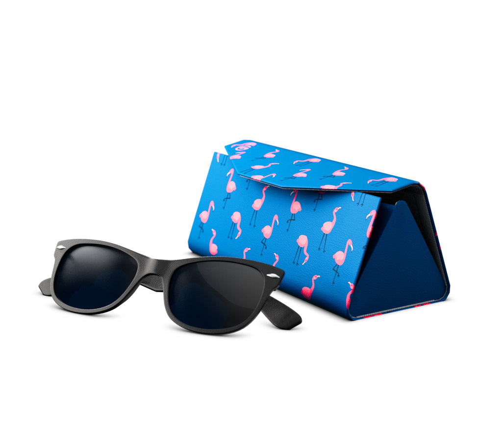 Sunny Soc Sunglass Case - FLAMINGOS