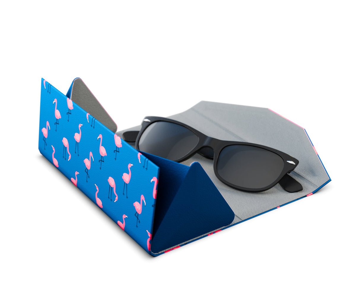 Sunny Soc Sunglass Case - FLAMINGOS