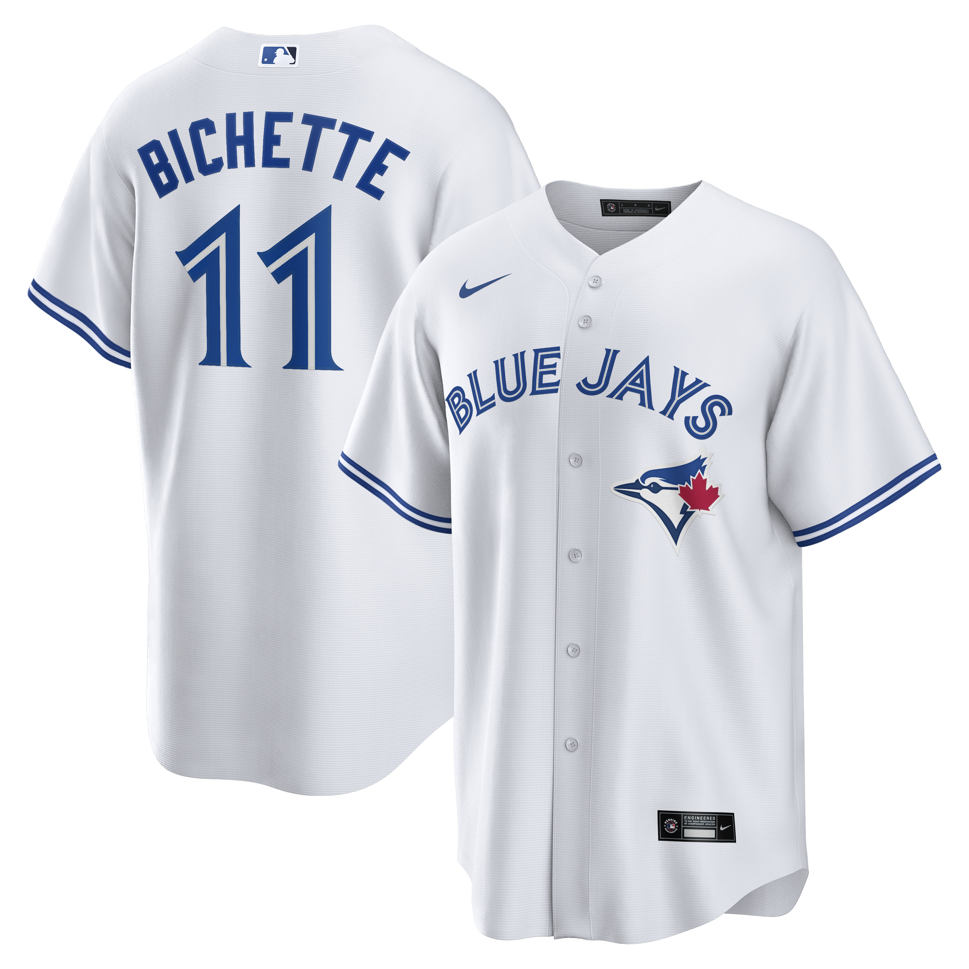 Nike Bo Bichette Toronto Blue Jays Home Replica Player Jersey