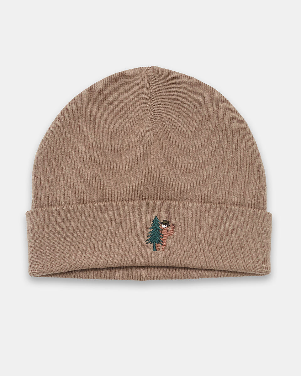 Tentree Kurt Sasquatch Beanie - Fossil - front