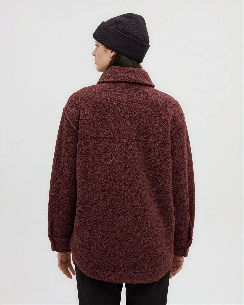 Tentree Women's Sunday Jacket - Red Chestnut - back