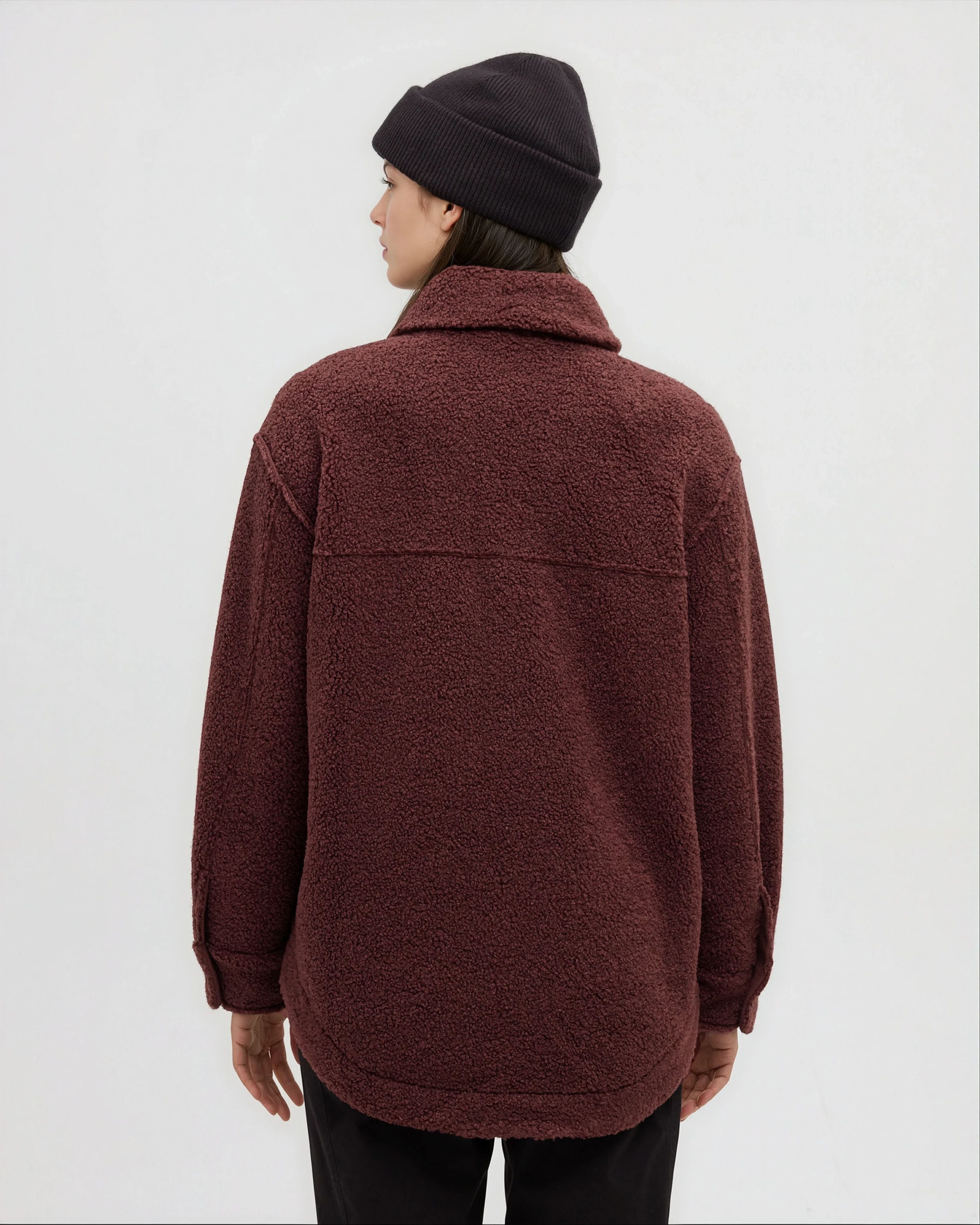 Tentree Women's Sunday Jacket - Red Chestnut - back