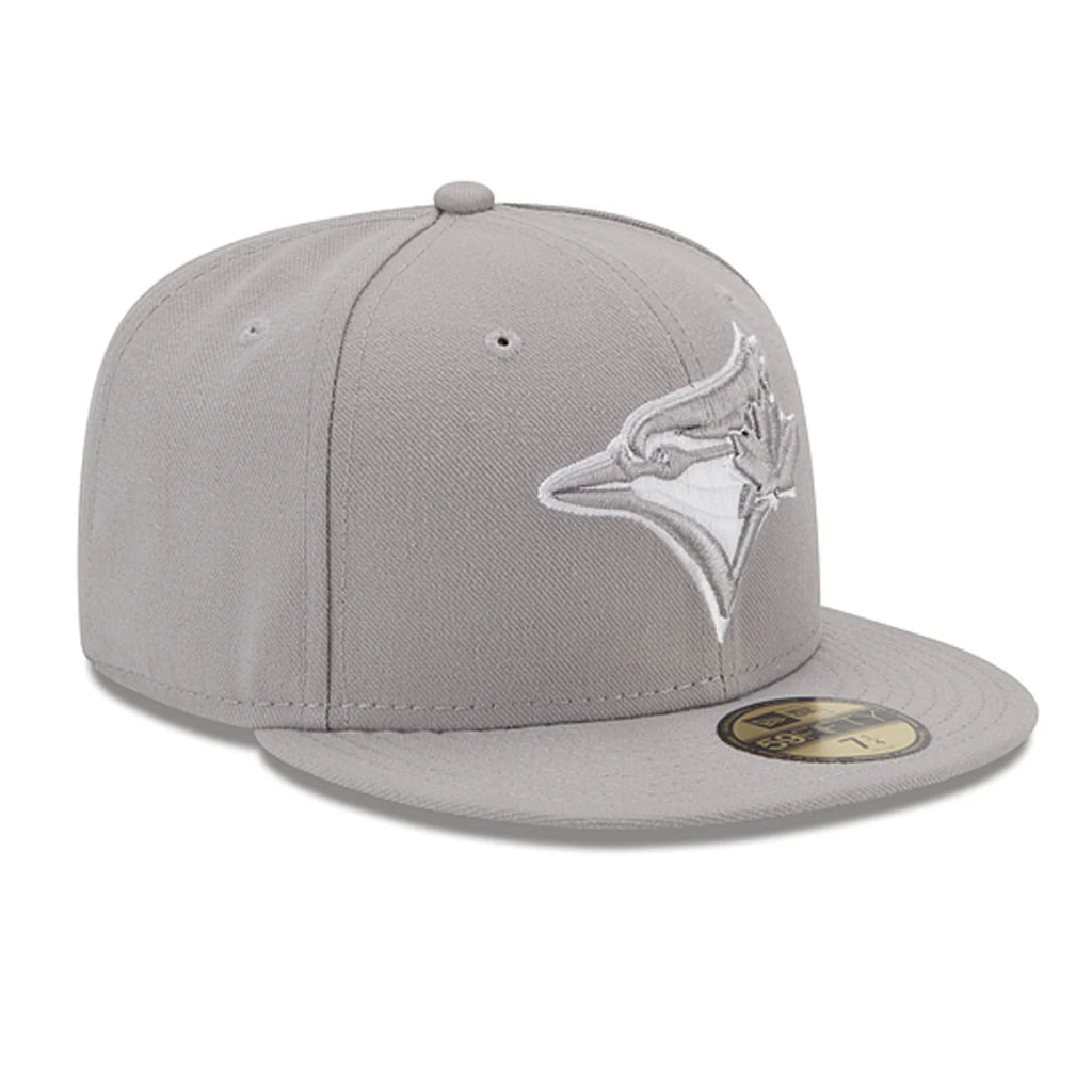 New Era Toronto Blue Jays Grey Basic 59FIFTY Fitted Hat