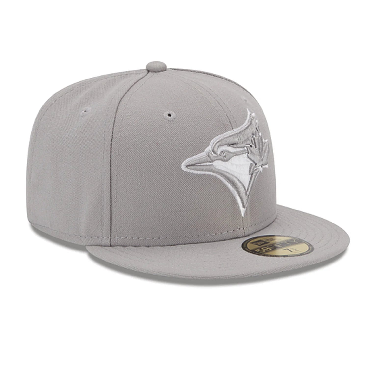 New Era Toronto Blue Jays Grey Basic 59FIFTY Fitted Hat