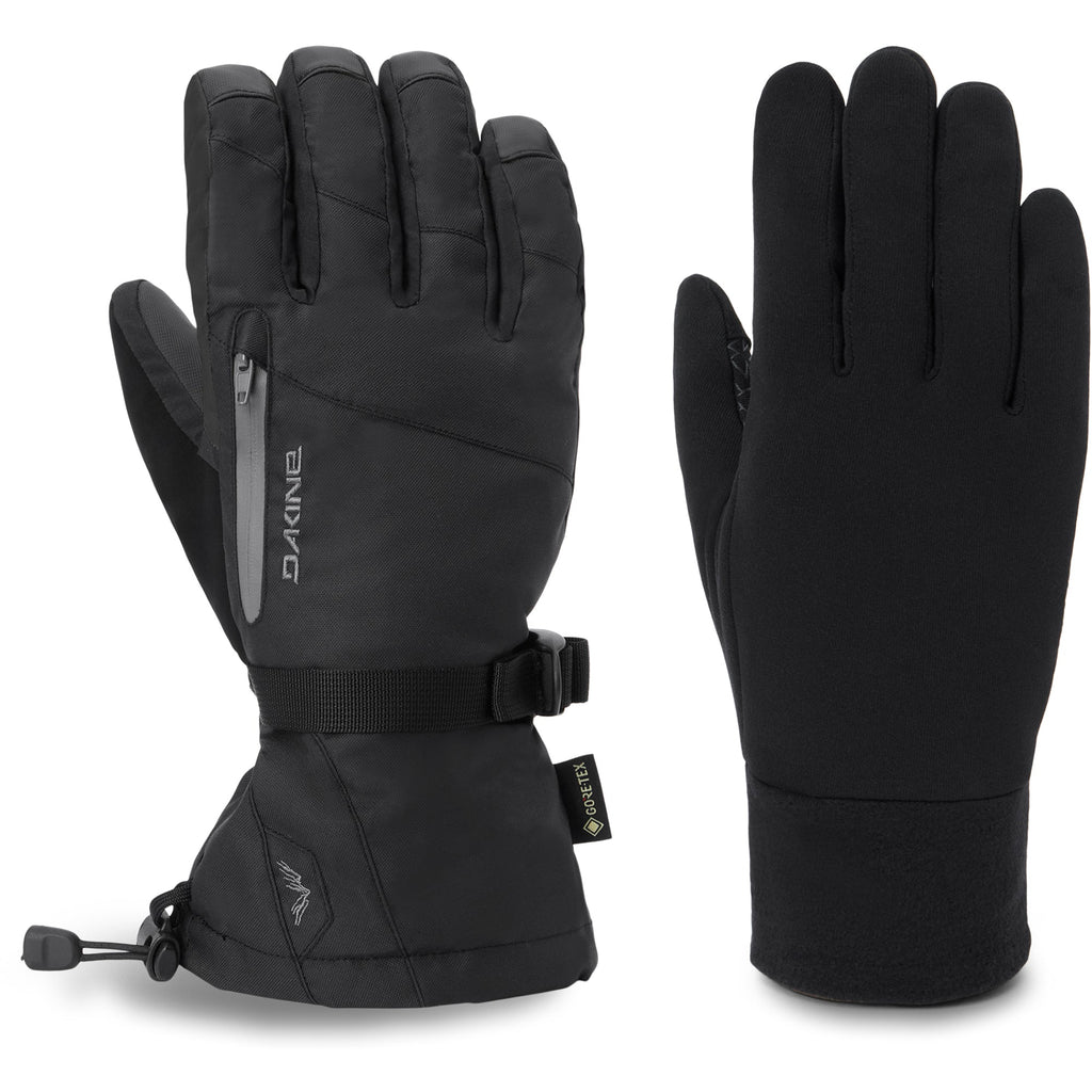 Dakine Men's Titan 2.0 Gore-Tex Gloves - Black, angled view