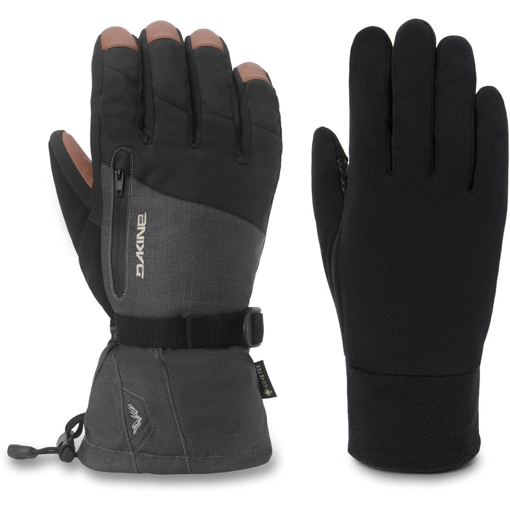 Dakine Men's Titan 2.0 Gore-Tex Gloves - Carbon Heather, angled view