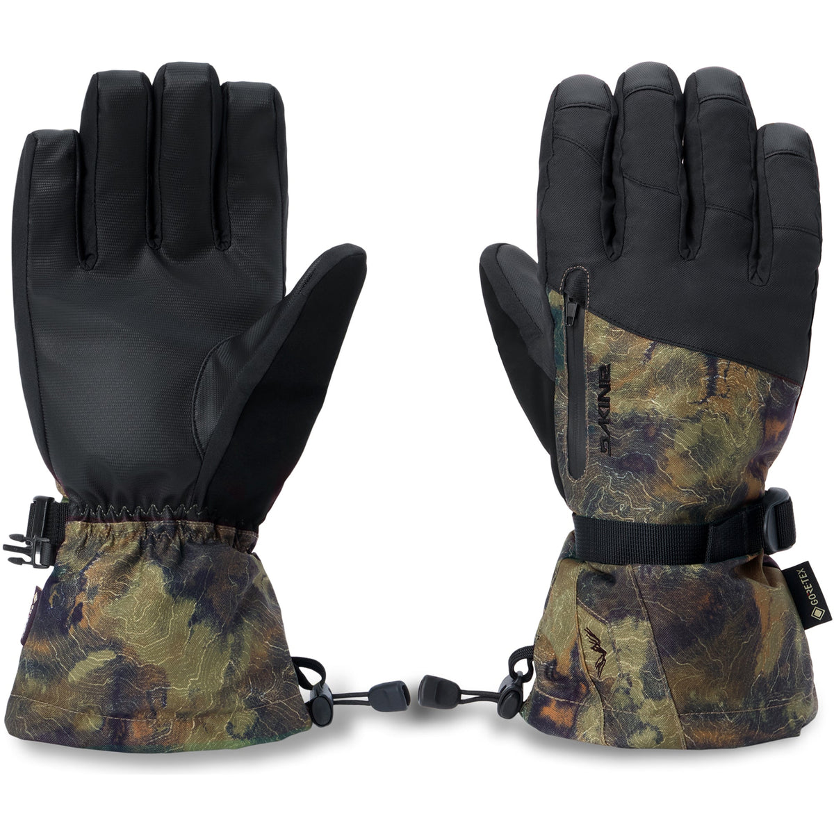 Dakine Men's Titan 2.0 Gore-Tex Gloves - Earth Topo, pair view