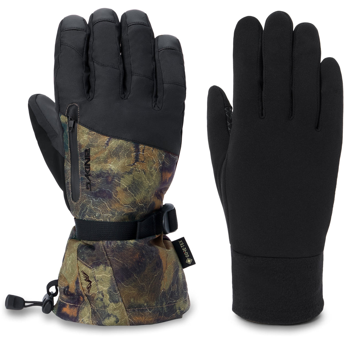 Dakine Men's Titan 2.0 Gore-Tex Gloves - Earth Topo, angled view