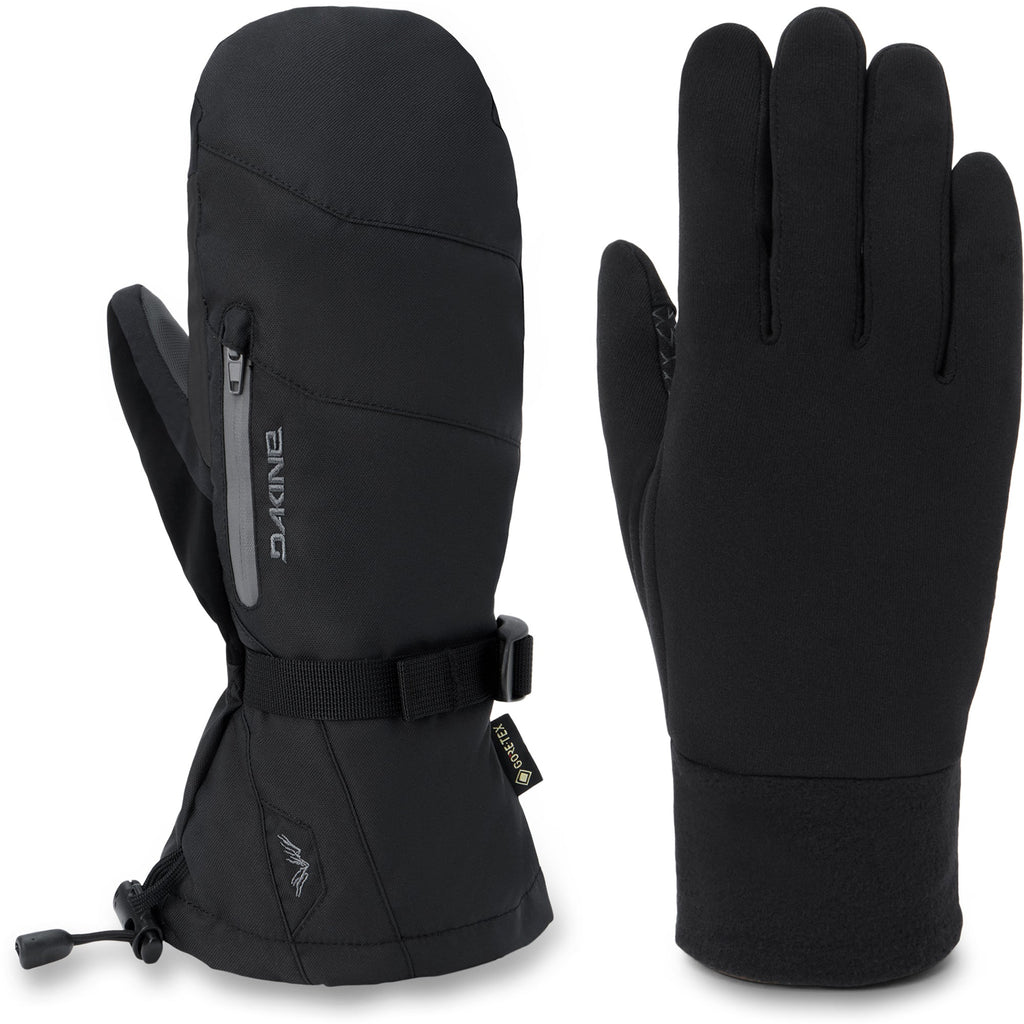 Dakine Men's Titan 2.0 Gore-Tex Mitts - Black, angled view