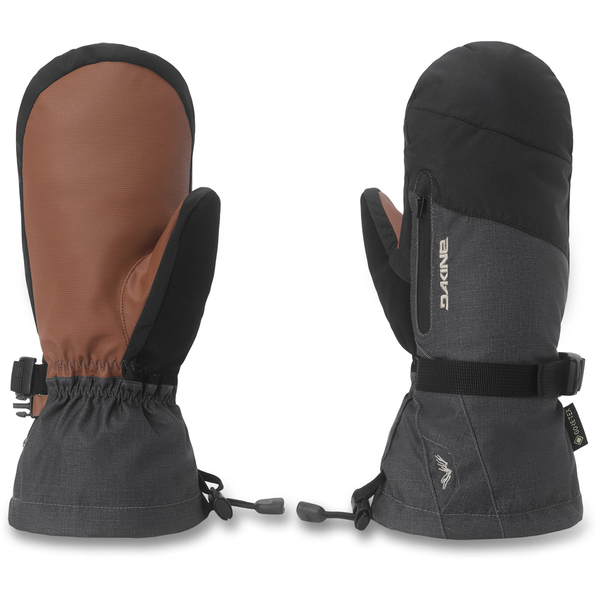 Dakine Men's Titan 2.0 Gore-Tex Mitts - Carbon Heather, pair view