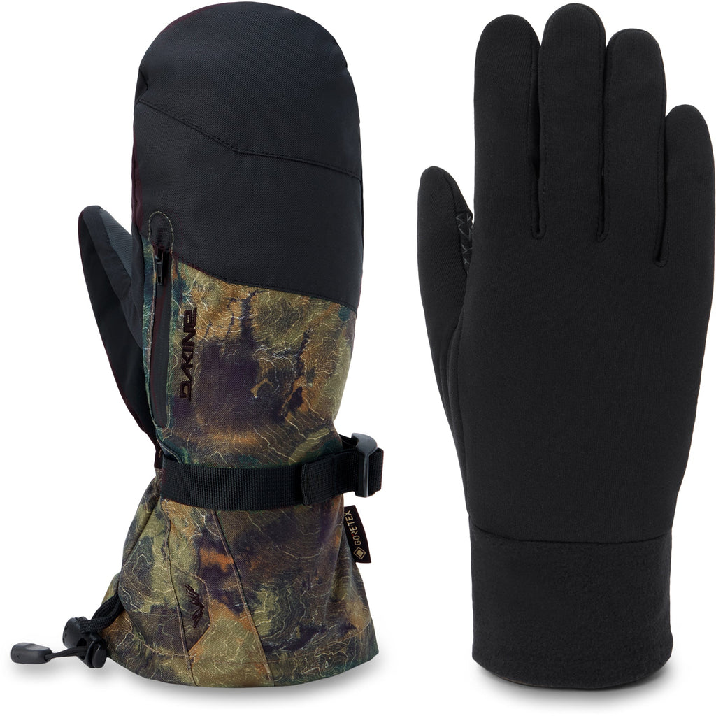 Dakine Men's Titan 2.0 Gore-Tex Mitts - Earth Topo, angled view