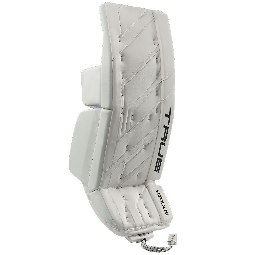 True HZRDUS 9X4 Pro Senior Goalie Pads - White/White - front face
