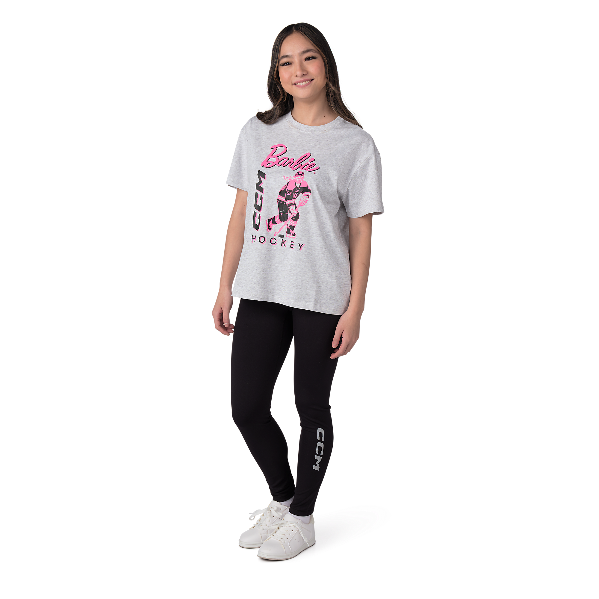 CCM Barbie T-Shirt - Women's - Grey
