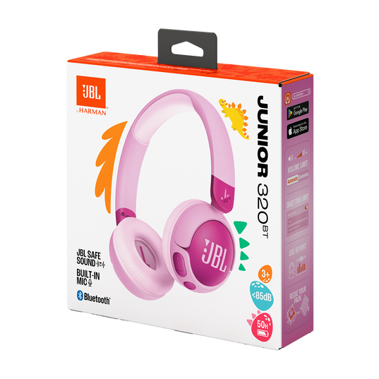 JBL Junior 320BT On-Ear Wireless Headphones
