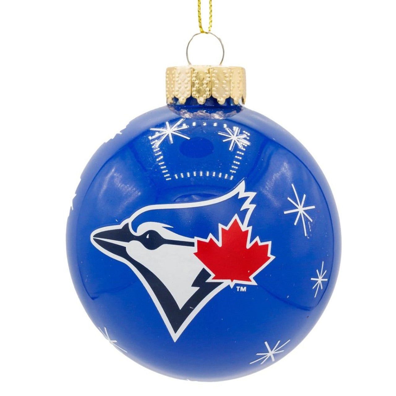 Glass Ball Christmas Ornament- Toronto Blue Jays