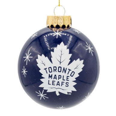 NHL Glass Ball Christmas Ornament