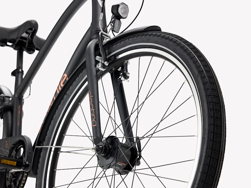Electra Townie 7D EQ Step-Over Cruiser Bike - 2026 - Matte Black, detail 1