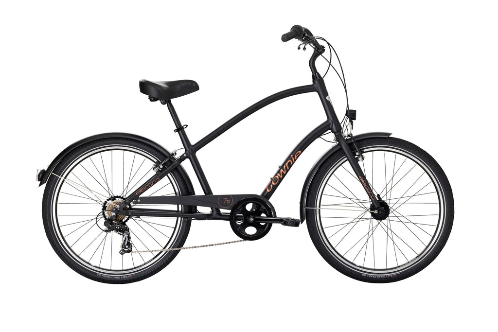 Electra Townie 7D EQ Step-Over Cruiser Bike - 2026 - Matte Black, front