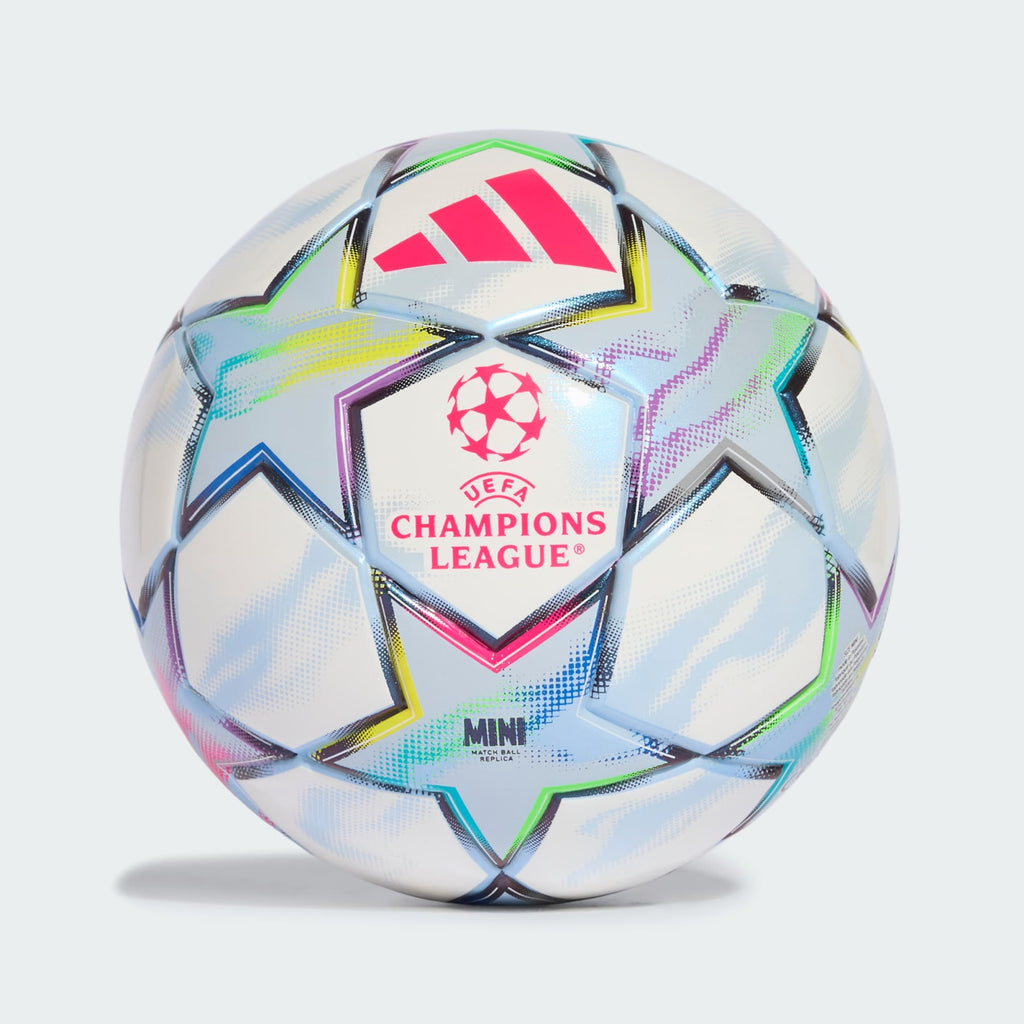 Adidas UEFA Champions League 26/27 Mini Soccer Ball White/Multicolour - front