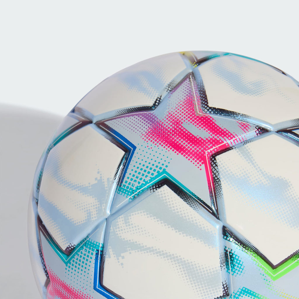 Adidas UEFA Champions League 26/27 Mini Soccer Ball White/Multicolour - starball detail