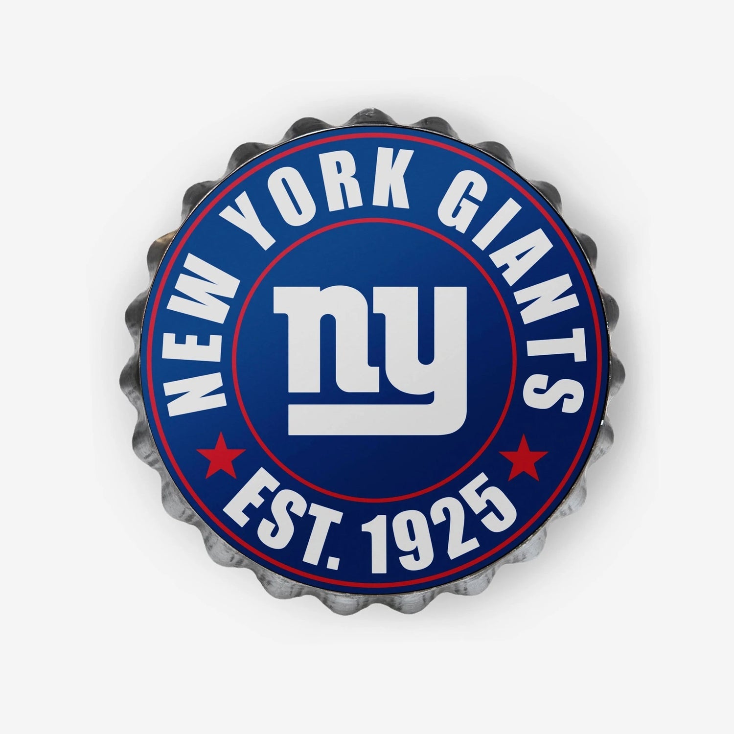 NFL Bottle Cap Wall Logo