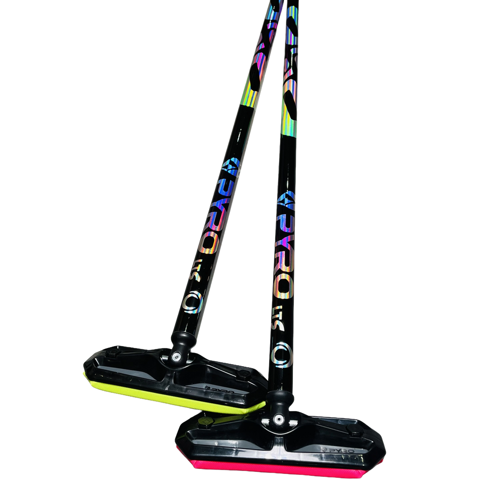 Olson PYRO Flat Shaft Fiberlite Specialty Broom - full length