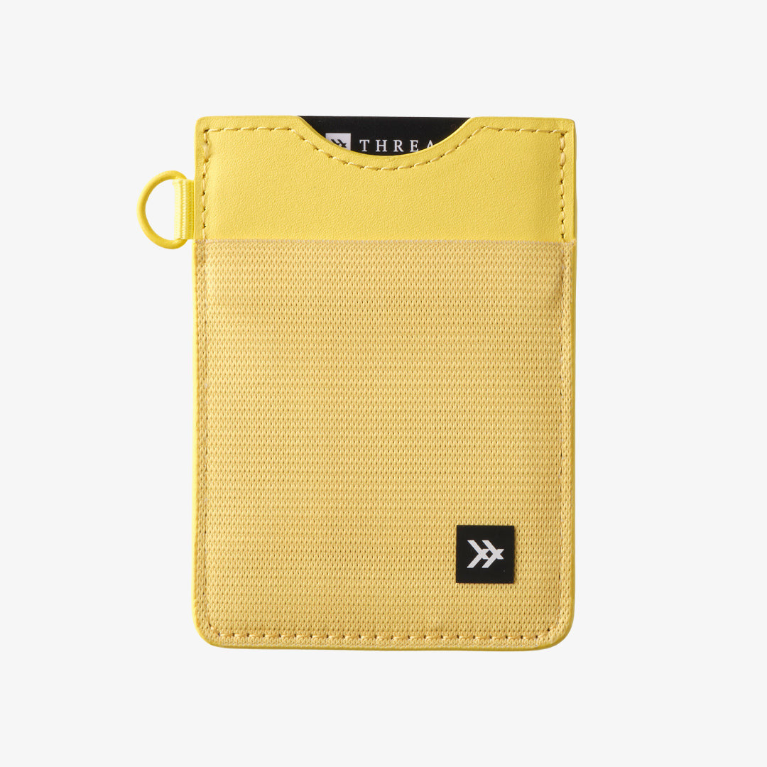 Threads Vertical Wallet Lemon