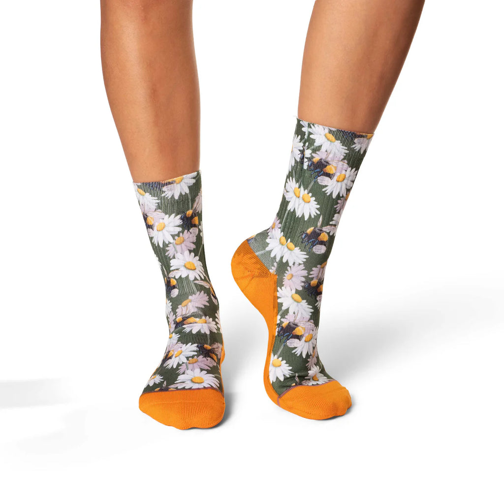 Good Luck Sock Women's Bees & Daisies Socks