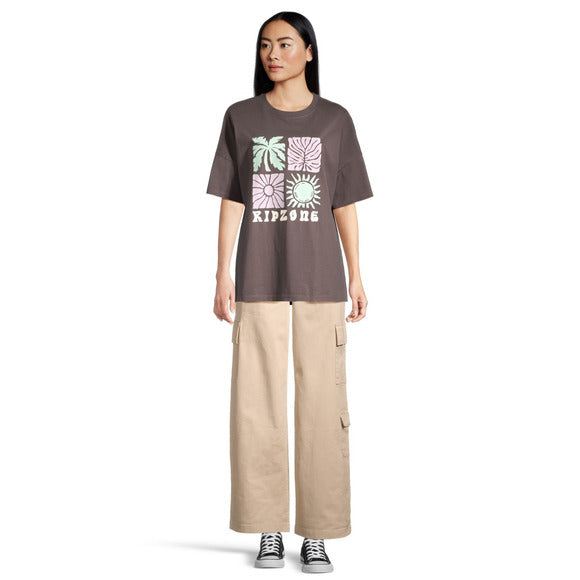 Ripzone Women's Remmy Graphic Boyfriend T-Shirt