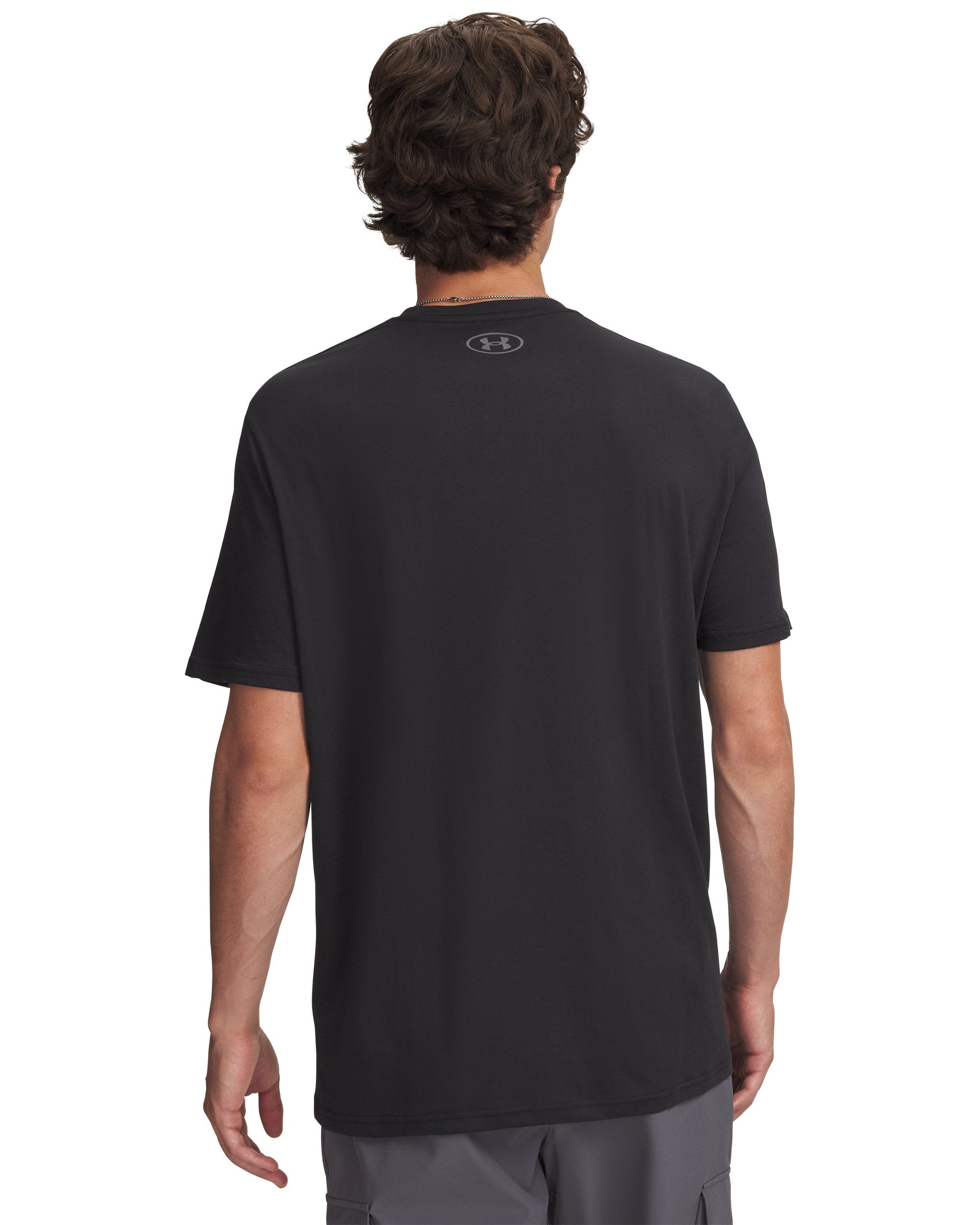 Under Armour Team Issue Wordmark Short Sleeve Black back view
