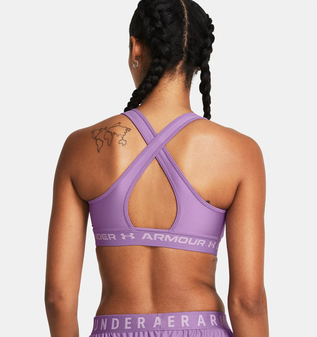 Under Armour Women's Crossback Mid Sports Bra