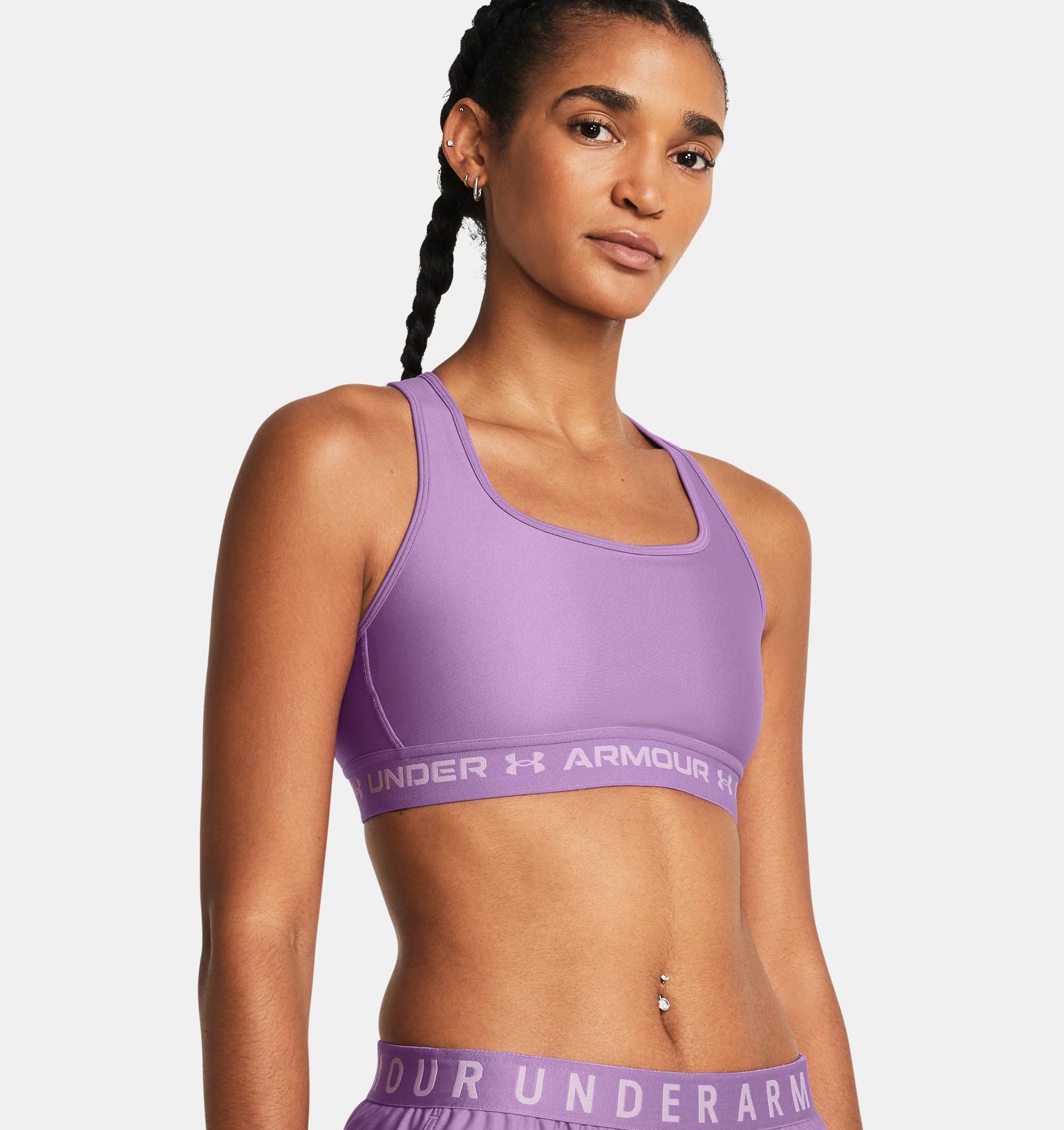 Under Armour Women's Crossback Mid Sports Bra