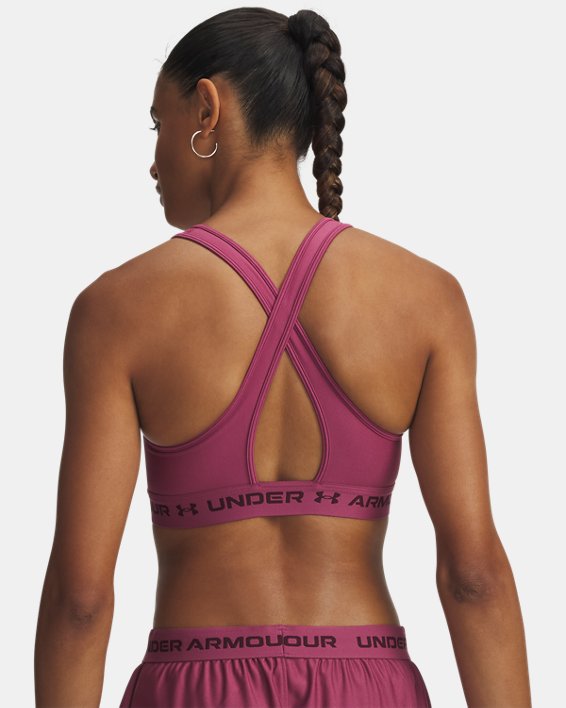 Under Armour Women's Crossback Mid Sports Bra
