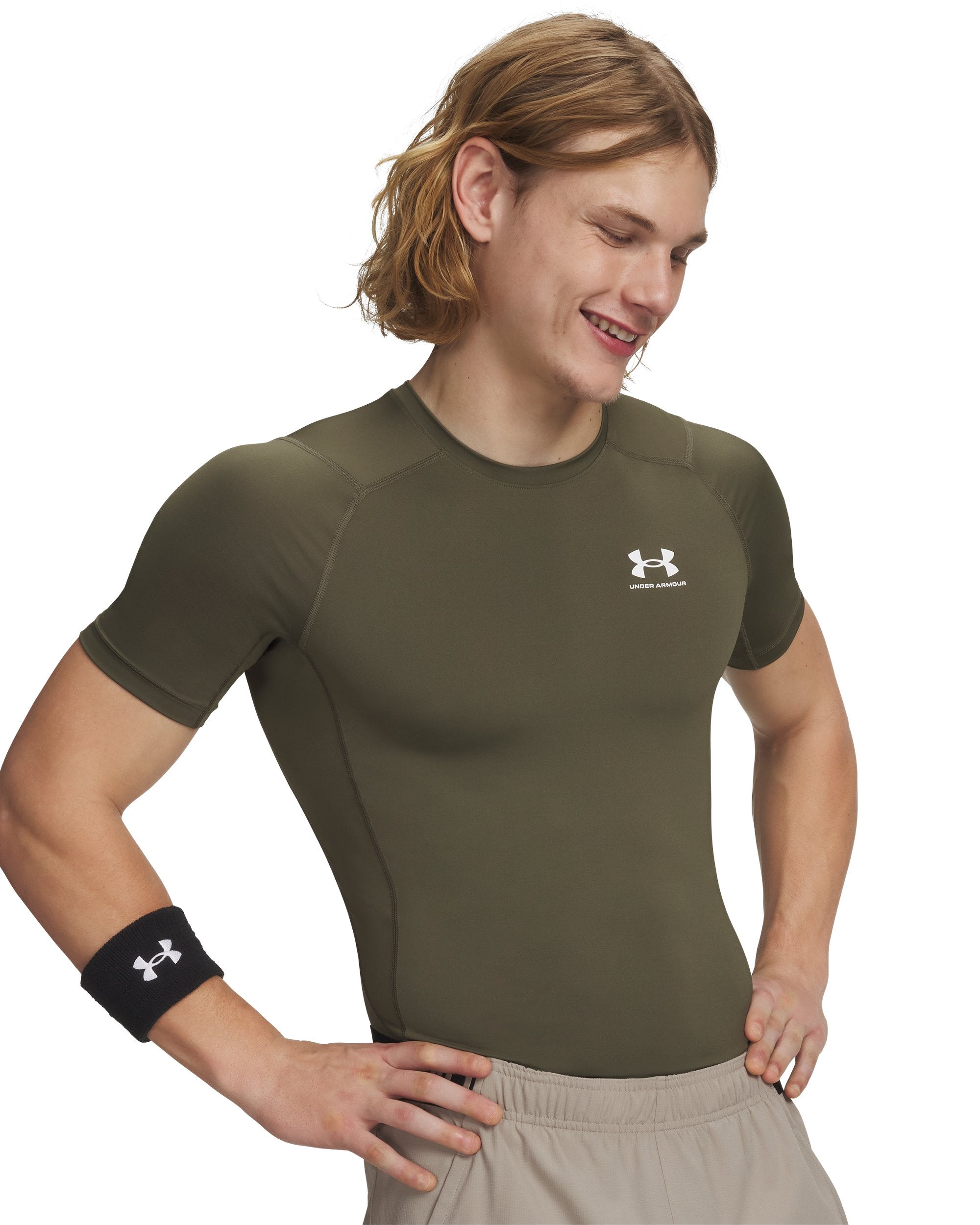 Under Armour Men's HeatGear Compression Short Sleeve