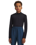 Under Armour Boys' HeatGear Mock Long Sleeve