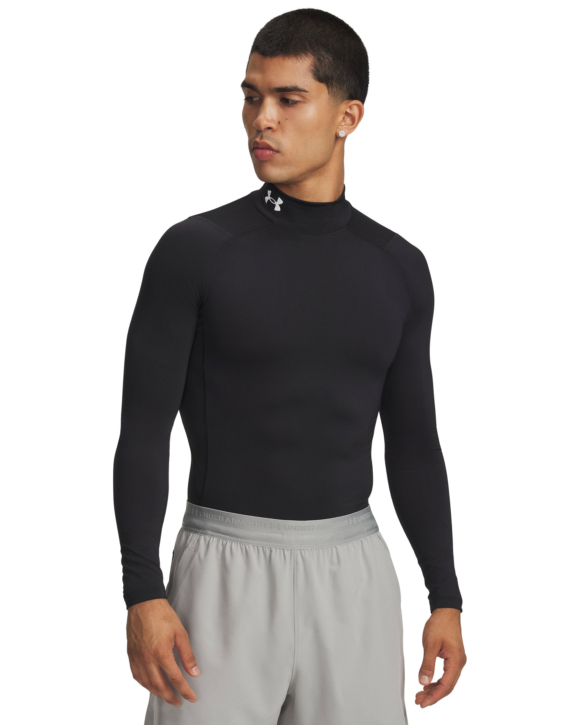 Under Armour Men's HeatGear Compression Mock Long Sleeve