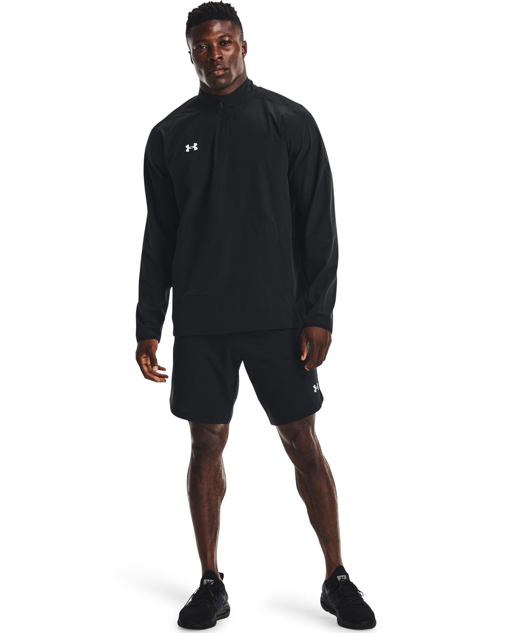 Under Armour Motivate 2.0 Long Sleeve Black - on model, full length