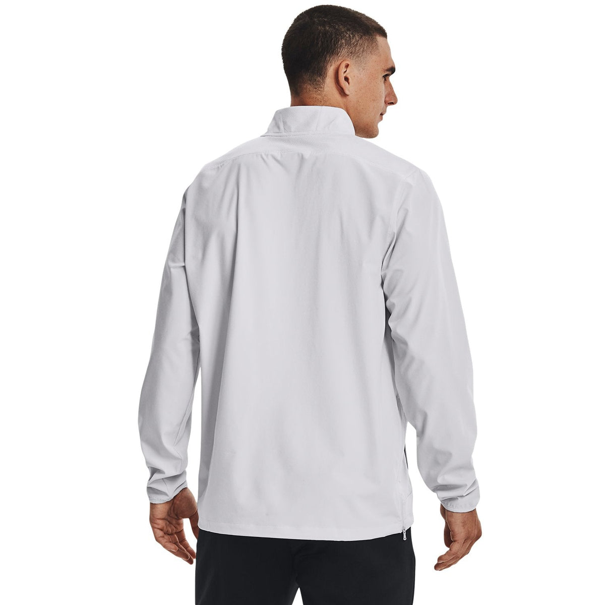 Under Armour Motivate 2.0 Long Sleeve - Grey, on model, back