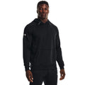 Under Armour Rival Fleece Hoodie - BLACK, front on-model view