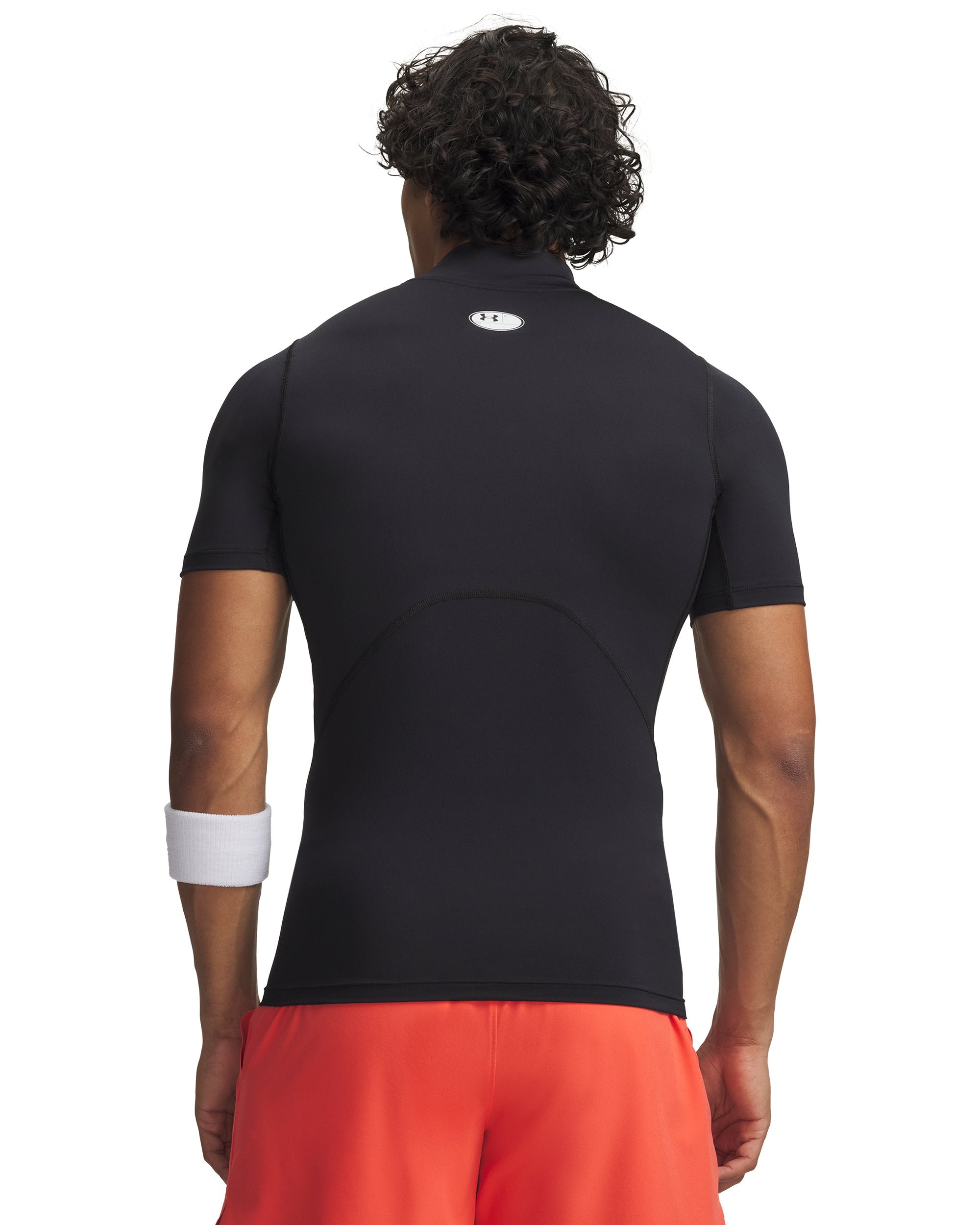 Under Armour Men's HeatGear Compression Mock Short Sleeve