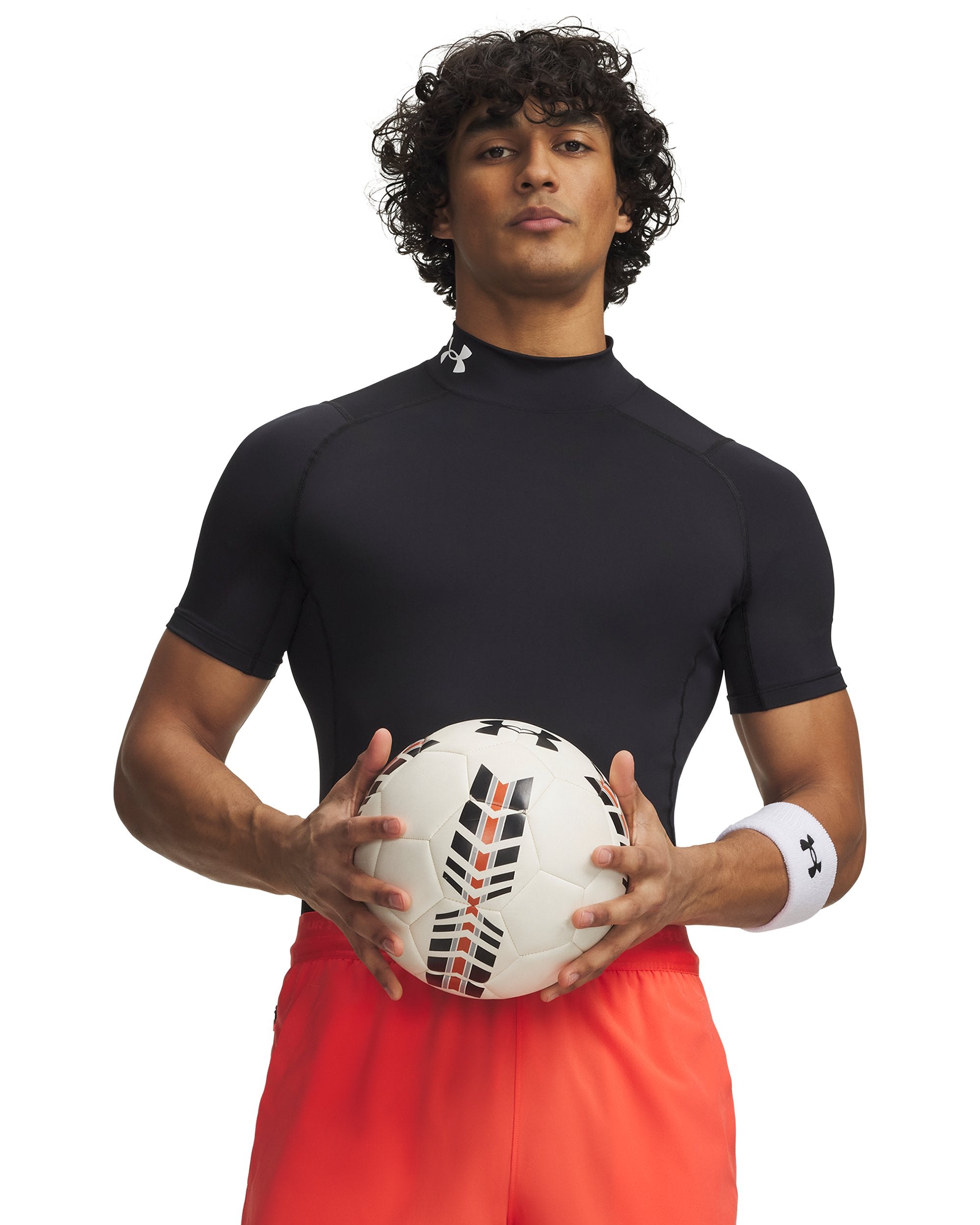 Under Armour Men's HeatGear Compression Mock Short Sleeve