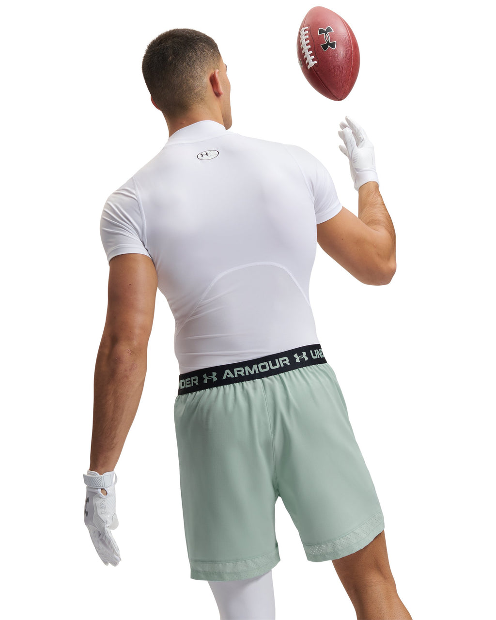 Under Armour Men's HeatGear Compression Mock Short Sleeve