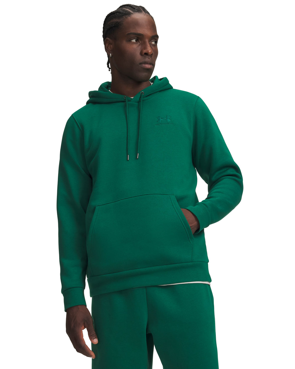 Under Armour Men's Icon Fleece Hoodie CAMPUS IVY