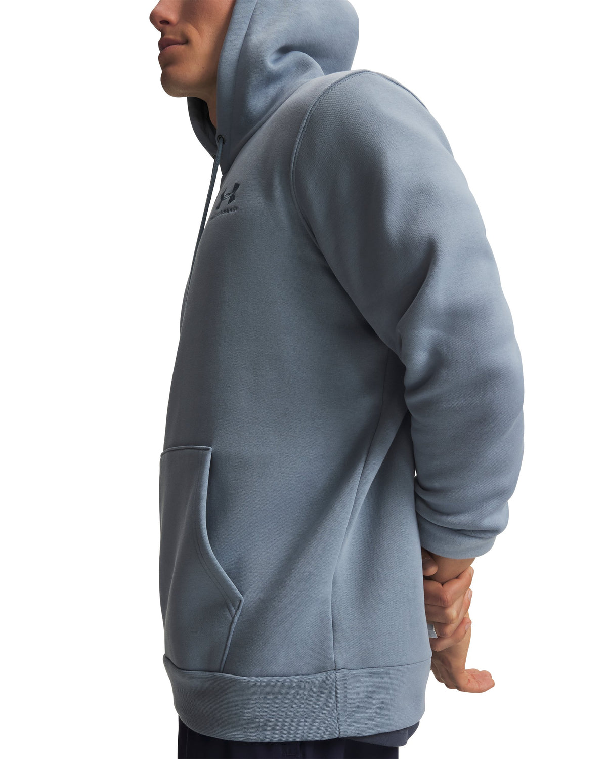 Under Armour Men's Icon Fleece Hoodie BLUE WIND