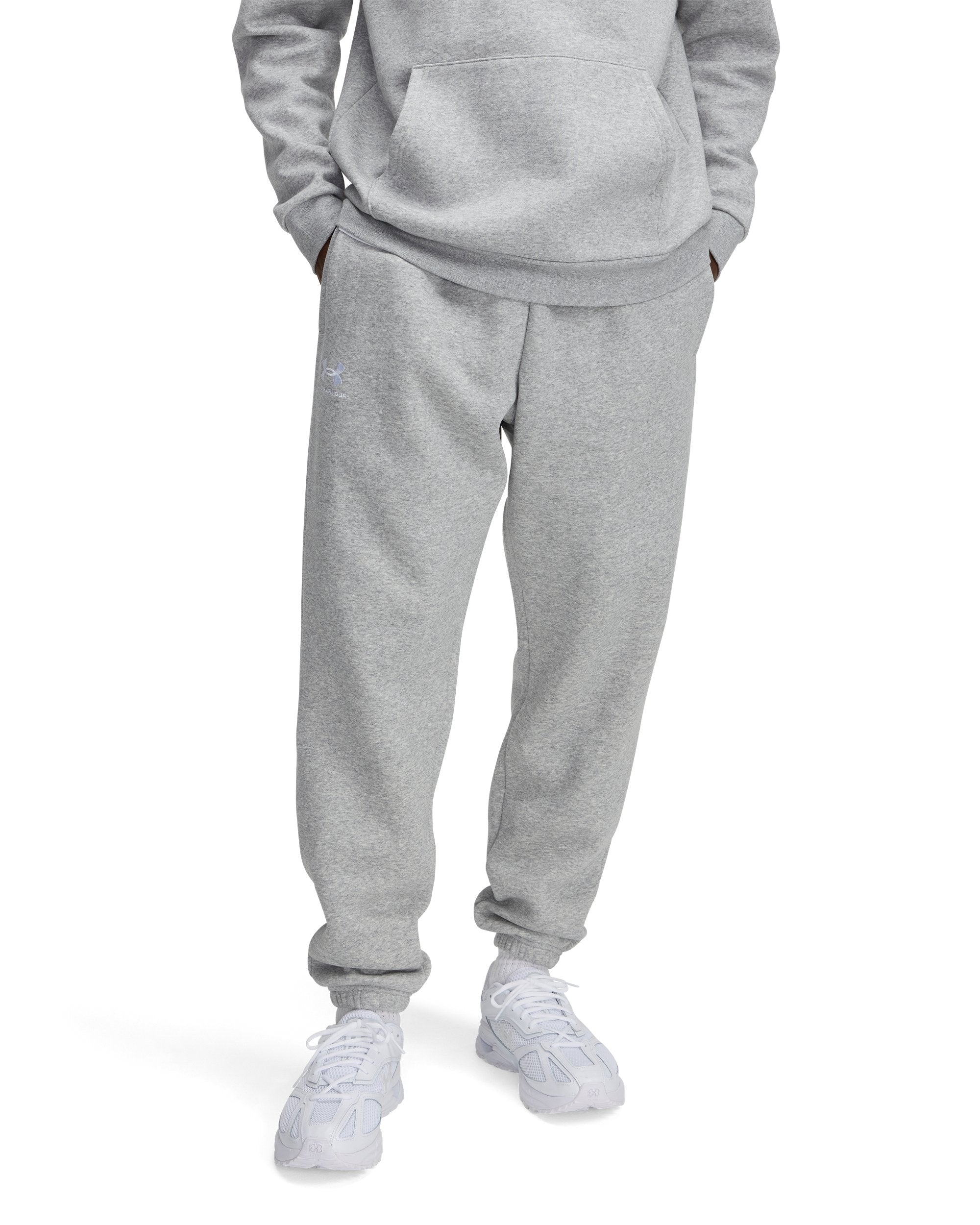 Under Armour Icon Fleece Joggers Mod Gray Light Heather White